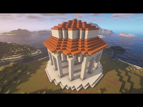 Minecraft Greek Temple | Timelapse