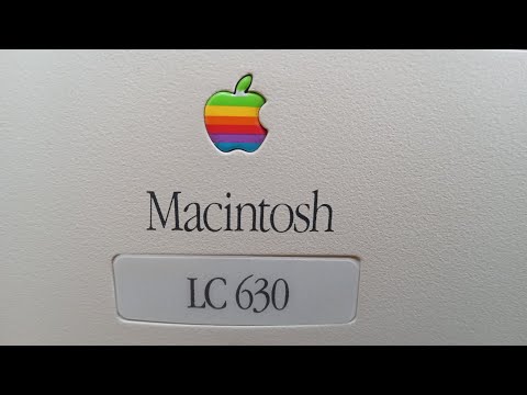 Quick Apple Macintosh LC 630 demonstration