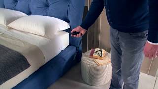 Letto contenitore motorizzato mod. Sara - automatic storage bed Sara