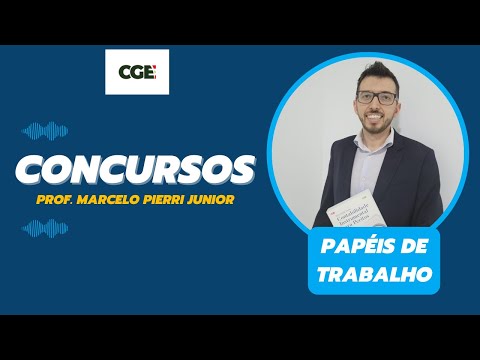 CONCURSO CGE/SC - Papéis de Trabalho