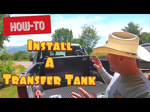 How To Install A Diesel Transfer Tank And Electric Pump