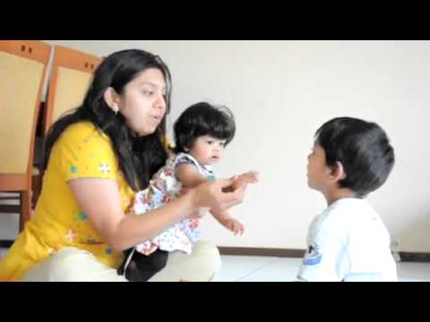 Tvesha tied Rakhi to kavin