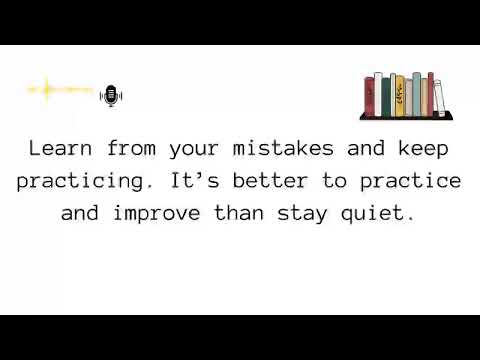 Can Your Mistakes Help You Improve Your English?