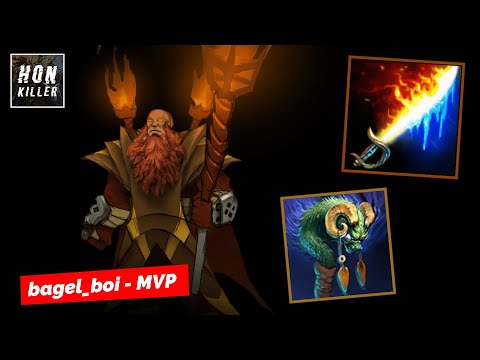 HoN Pyromancer DAWNBRINGER with KULDRA'S SHEEPSTICK - MVP