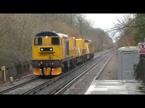 (HD) Kent Rail Action - February 2015