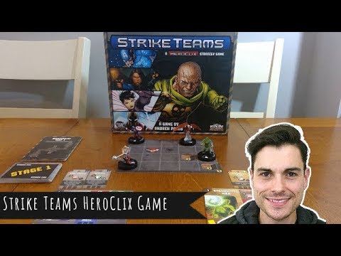 Strike Teams Heroclix Review + How it Works