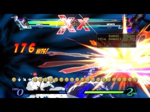 1 bar godlike death combo I forgot I made ULTIMATE MARVEL VS. CAPCOM 3