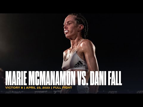TECHNICAL FEMALE MUAY THAI 🌟 Marie McManamon vs Dani Fall | VICTORY 8 | Full Fight