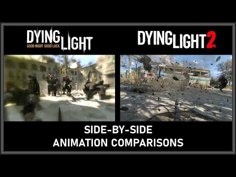 Dying Light vs Dying Light 2 || Comparison (Parkour & Combat Animations)