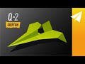 How To Make A SICK Paper Airplane  Q 2 Griffon By Evan Brus