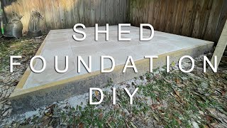 How to Build a Solid Raised Shed Foundation Using Concrete Pavers - DIY