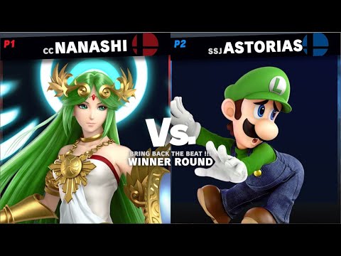 Bring Back The Beat 1st  - Winner Round - Nanashi (Palutena, Lucina) vs Astorias (Luigi, Incineroar)