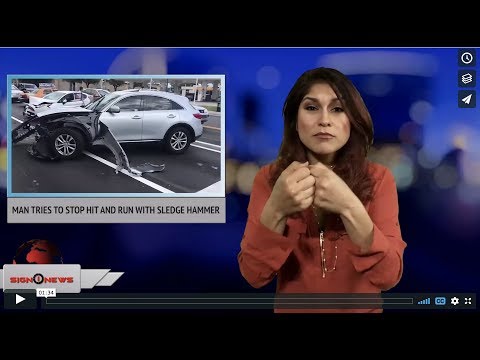 Man tries to stop hit and run with sledge hammer (ASL - 3.13.18)