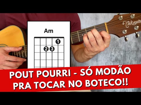 Como Tocar - Pout Pourri Só Modão de Boteco