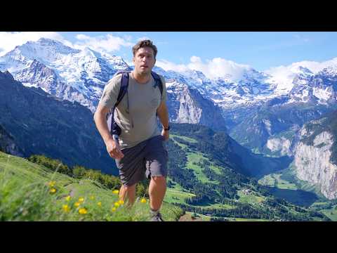 SWITZERLAND 🇨🇭1 Week Hiking above Lauterbrunnen