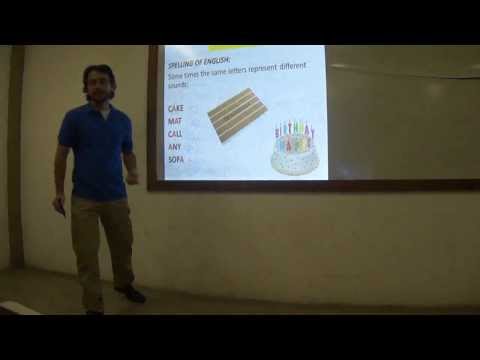 Alyson Andrade Phonetics and Phonology of The English Language. URCA  August 21st,2013.(PART 1)