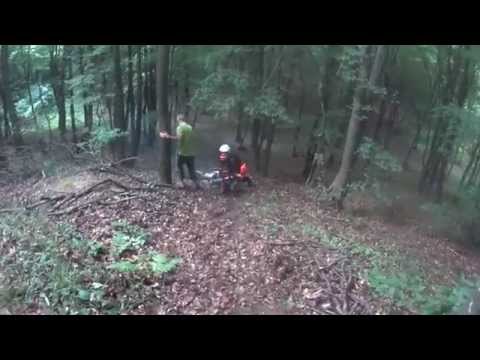 Enduro hill climb attempt