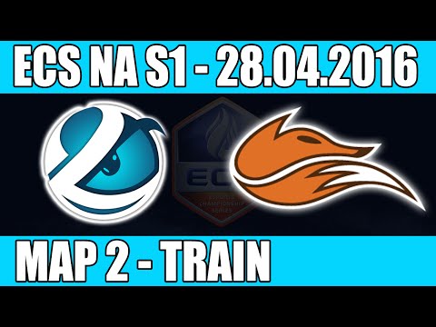 Luminosity vs Echo Fox | Map 2 (Train) ECS NA Season 1 2016 CS:GO Week 3 (28.04.2016)