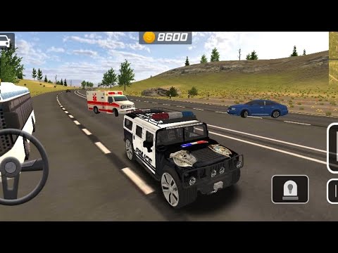 POLİCE CAR SUV CHASE GAME - POLİCE HUMMER NEW AMERİCAN CİTY POLİCE SİM | BEST EMERGENCY SİM