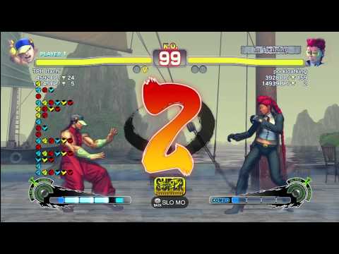 SSF4 AE [Yun] TPH Itachi vs porkloafking [Viper]