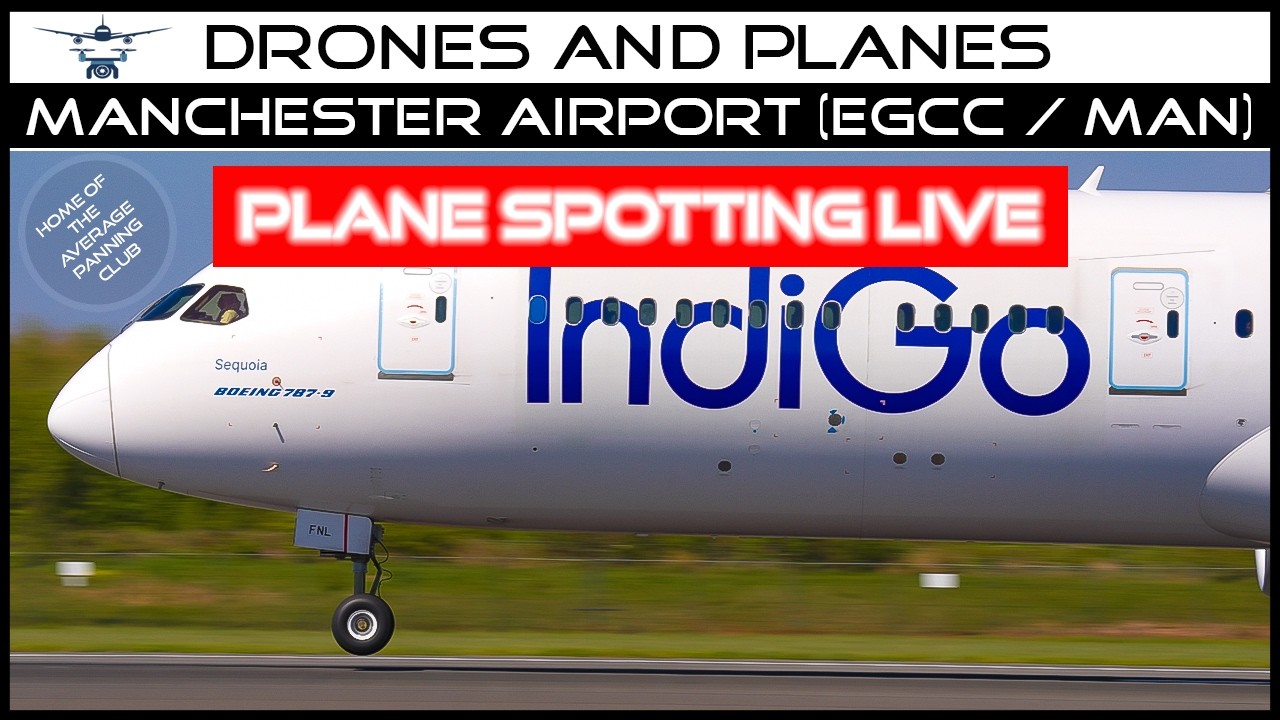 Manchester Airport Live Plane Spotting Action - Bank Holiday Monday Mega Show - 777 and 757 due