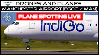Manchester Airport Live Plane Spotting Action - Bank Holiday Monday Mega Show - 777 and 757 due MQDEFAULT Thumbnail