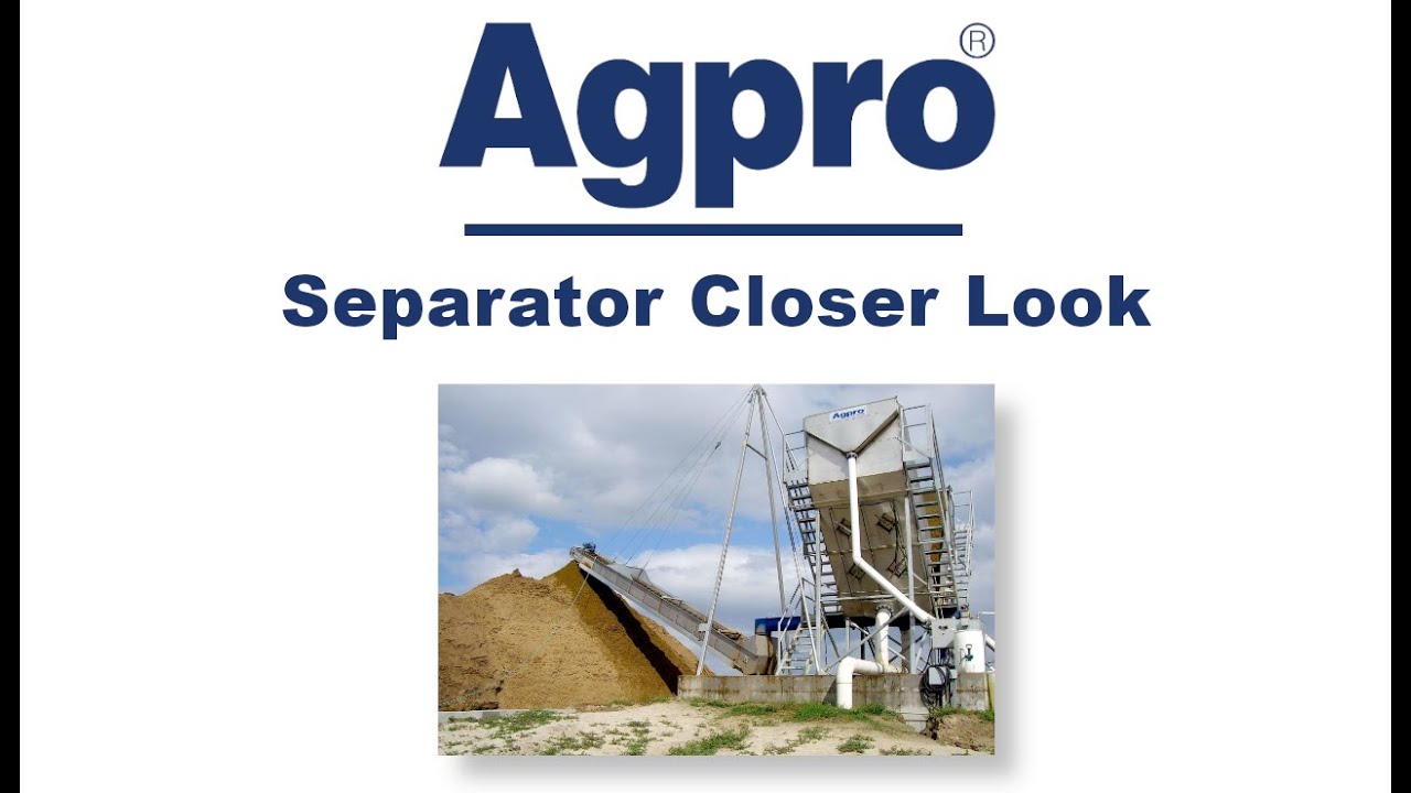 Agpro® Dairy Manure Separator: Closer Look