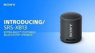 Video 0 of Product Sony SRS-XB13 Wireless Speaker