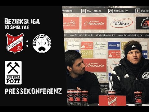Pressekonferenz vor dem Bottroper Derby gegen den VFB Bottrop | SV Fortuna Bottrop - VFB Bottrop