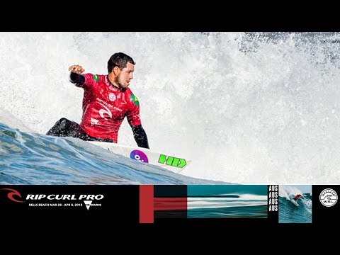 Adriano de Souza vs. Mikey McDonagh - Round Two, Heat 2 - Rip Curl Pro Bells Beach 2018