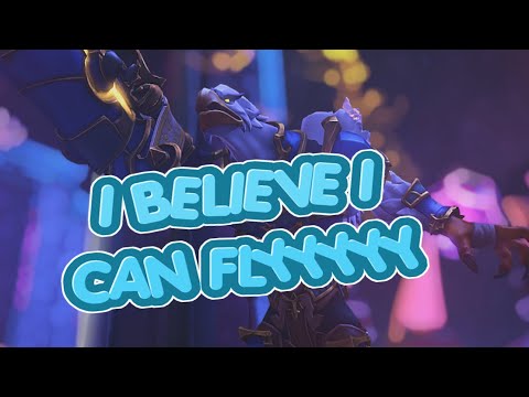 I BELIEVE I CAN FLYYYYY AS A BEAUTIFUL LIZARD BOI