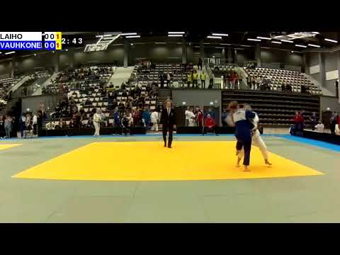Finnish Judo Open 2018: W21-63: LAIHO - VAUHKONEN