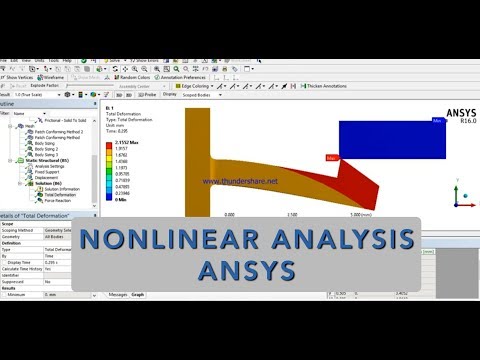 Snap Fit Simulation Ansys Workbench. Non linear Analysis