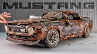 Restoration Abandoned 1970 Ford Mustang | Restoration and Rebuild Muscle Car