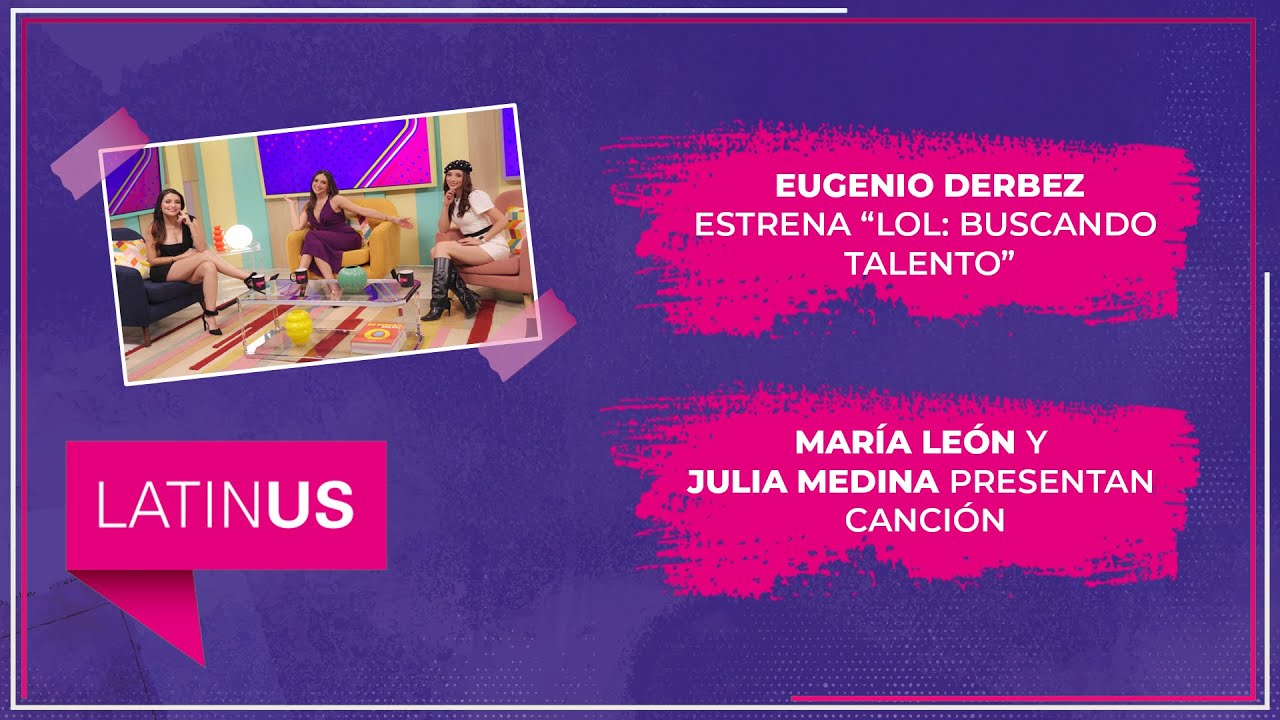 Exclusiva con Eugenio Derbez, María León y Julia Medina en entrevista. 