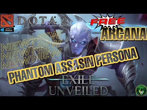 Phantom Assasin Persona(NEW) Free Arcana + Free Battle Pass for Everyone | Dota 2