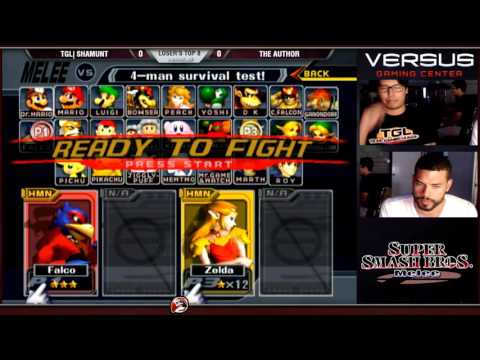 VS Weekly 4/17/16 - Losers R7 - TGL|Shamunt (Sheik) vs The Author (Falco) - Melee
