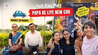 Buying new car for Papa | Full Day vlog | JAWAN Movie bhi dekh hi liya finally 🔥