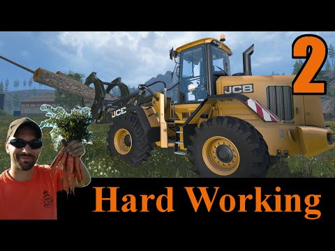 Farming Simulator 2015 Hard Working E2:  taking down some trees