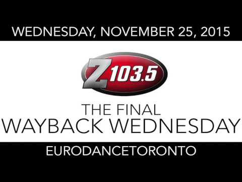 Z103.5 The Final Wayback Wednesday - November 25, 2015 - Eurodance