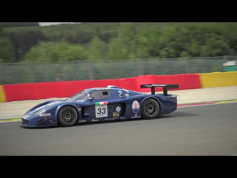 Maserati MC12 GT1 EVO 1 : V12 Sound on Spa ! [HD]