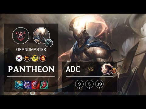 Pantheon ADC vs Samira - KR Grandmaster Patch 11.8