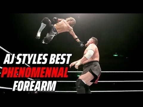 AJ STYLES best PHENOMENAL FOREARM 