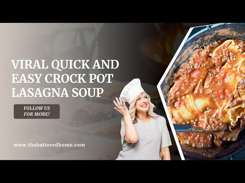 How to Make Crockpot Lasagna Soup: A Cheesy, Easy Dinner