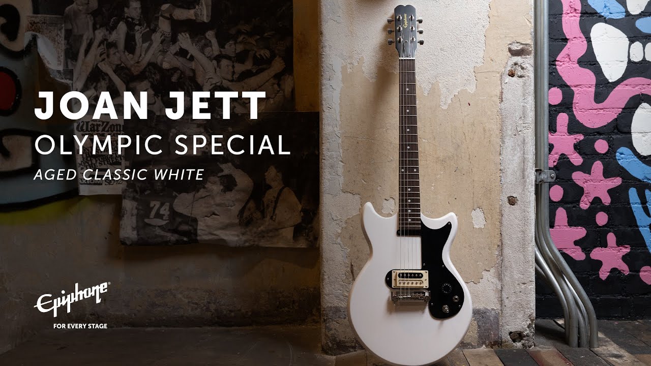 Joan Jett Olympic Special Limited Epiphone - YouTube