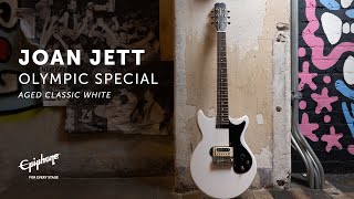 Video thumbnail for Joan Jett Olympic Special Limited Epiphone by Gibson TV