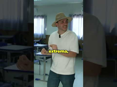 Renan Santos invadiu uma escola cívico militar lá em Sorriso e não tá saindo mais 🎓