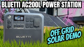 NEW BLUETTI AC200L Portable Power Station & PV200 Solar Panel Review! | Ultimate Off-Grid Power