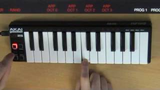 Video thumbnail for Akai LPK25 review - The DSP Project by TheDSPproject
