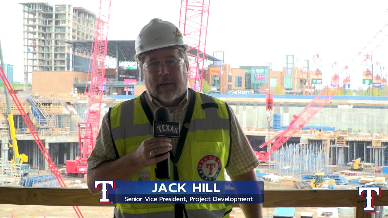 Globe Life Field Construction Update